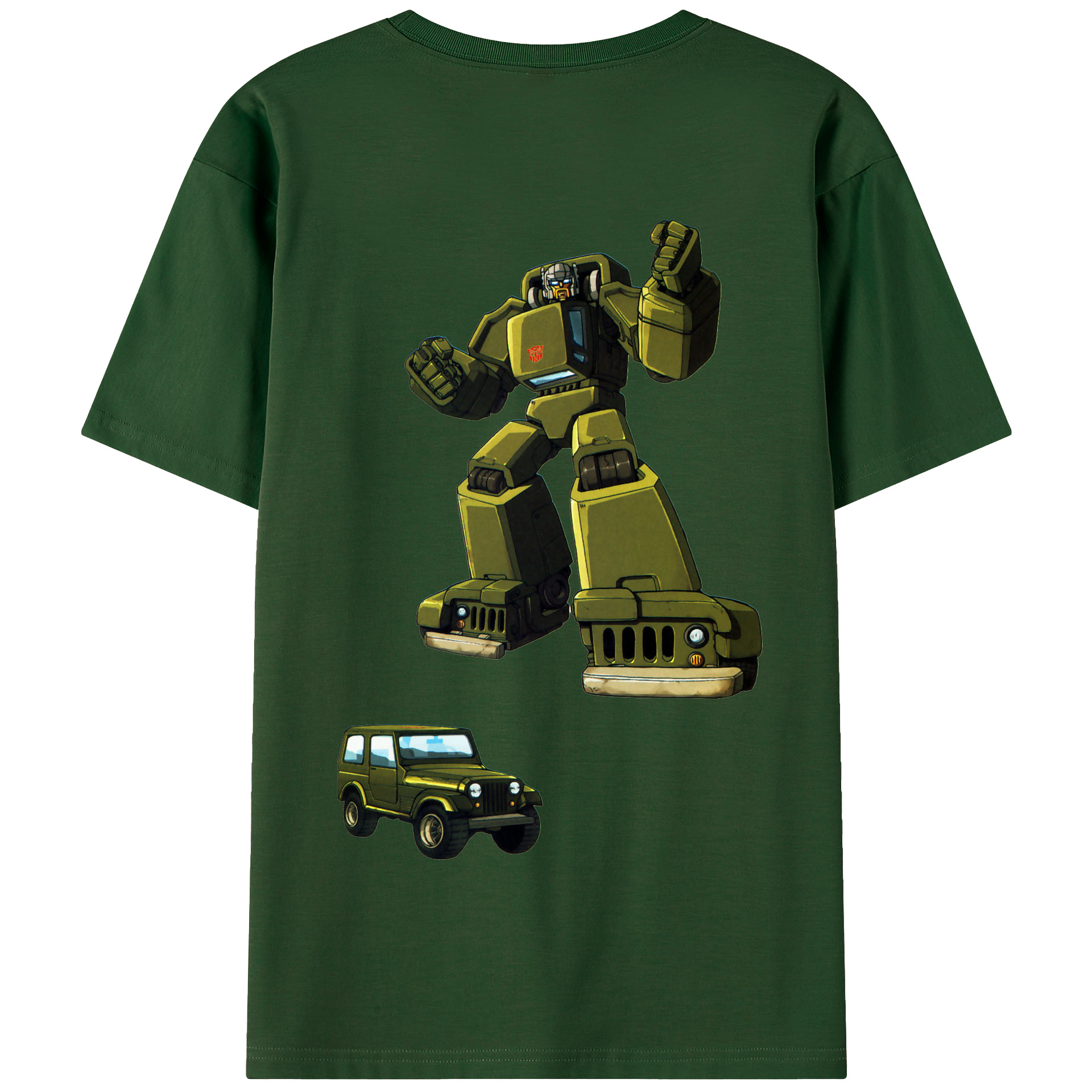 （画像用）  綿100％半袖Tシャツ（背面プリント）